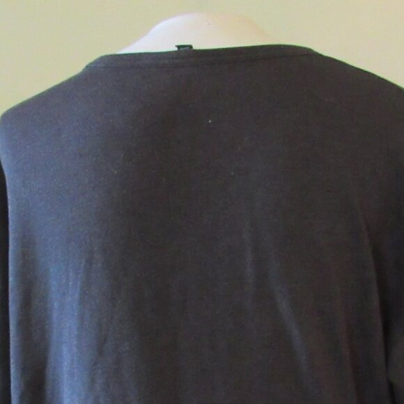 Buffalo David Bitton Dark Gray Sweatshirt Size XL Cotton Blend EUC - Picture 3 of 9